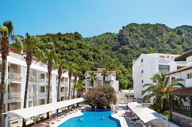 Ligging & omgeving van het Mirage World Hotel in Icmeler, Turkije foto 1