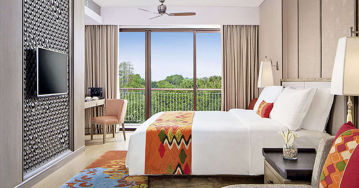 Hotelkamer in Mövenpick Spa Resort Jimbaran, Indonesië foto 3