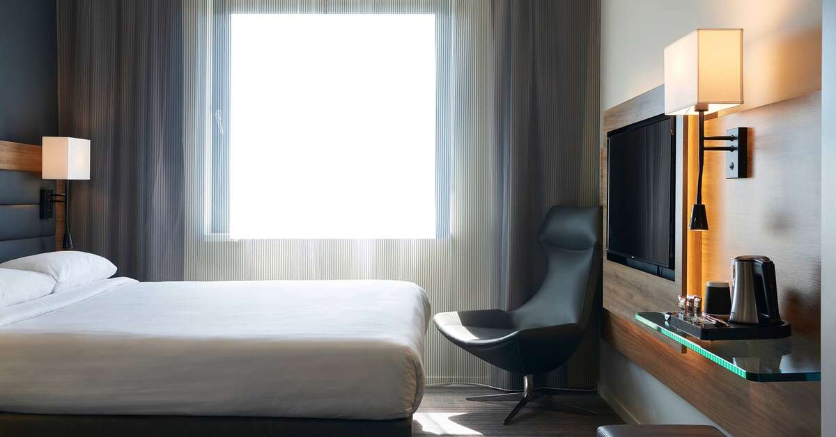 Hotelkamer in Moxy Excel Hotel Londen, Verenigd Koninkrijk foto 2