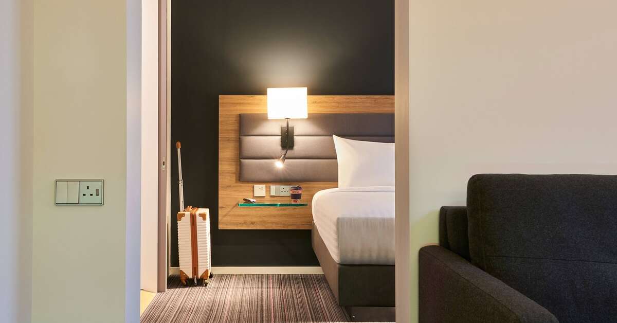 Hotelkamer in Moxy Excel Hotel Londen, Verenigd Koninkrijk foto 3