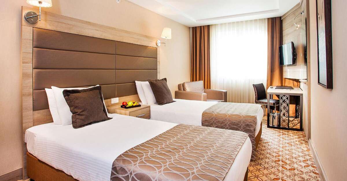 Hotelkamer in Nidya Galataport Hotel Istanbul, Turkije foto 2