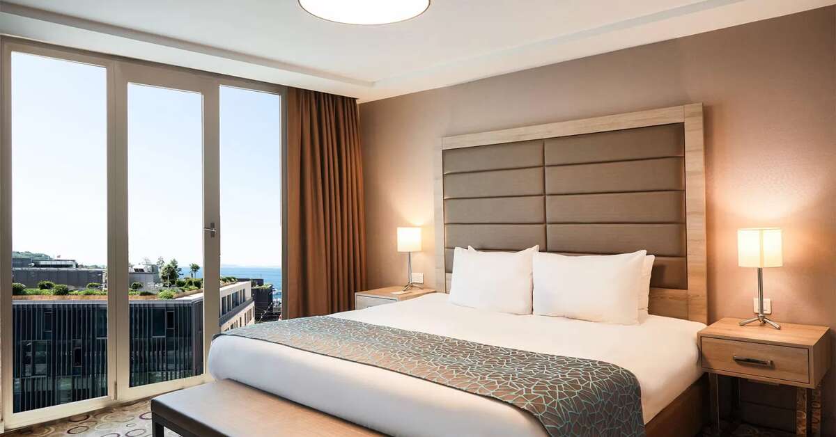 Hotelkamer in Nidya Galataport Hotel Istanbul, Turkije foto 3