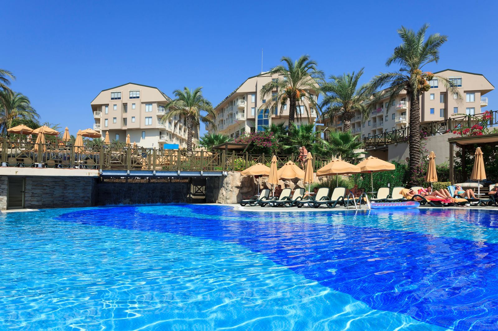 Zwembad van Novum Garden Side Hotel in Side, Turkije foto 2