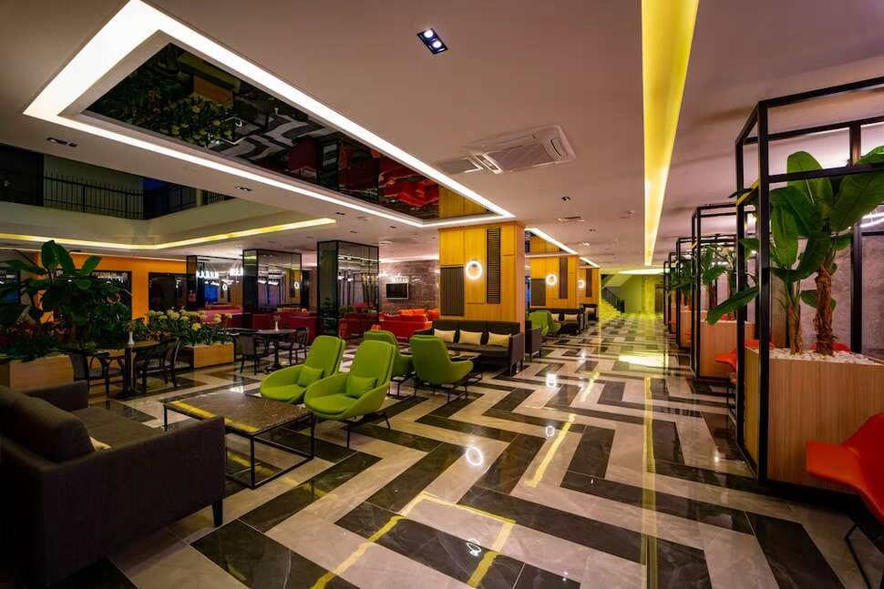 Lobby van het NoxInn Deluxe Hotel Alanya, Turkije foto 1