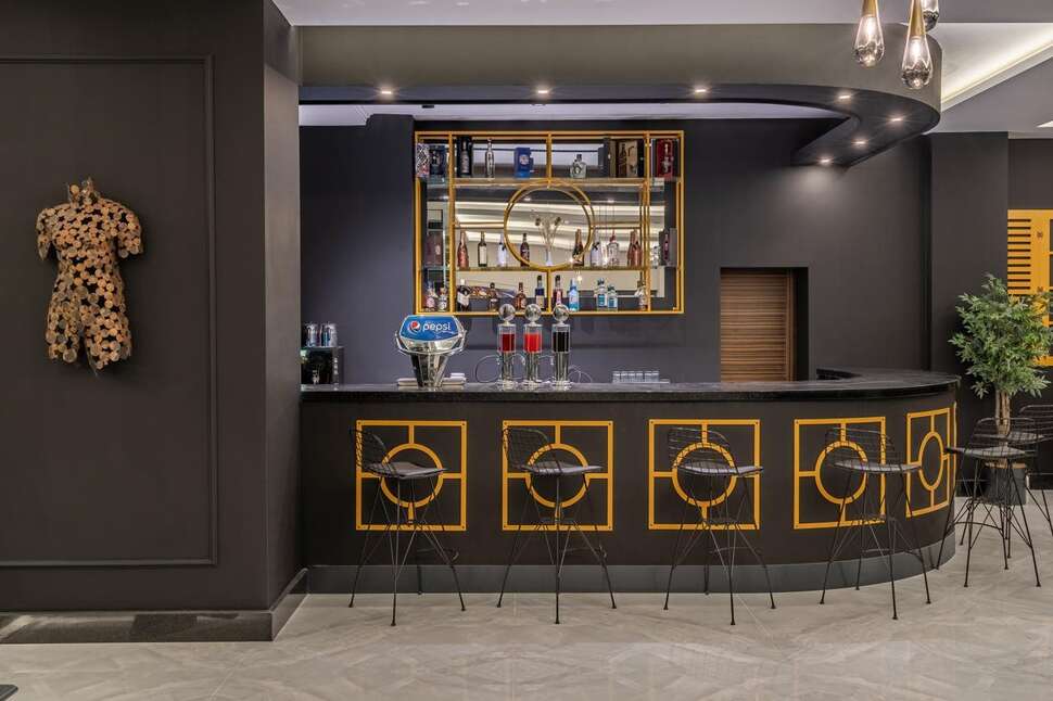 Lobby van het Odelia Hotel Kusadasi, Turkije foto 3