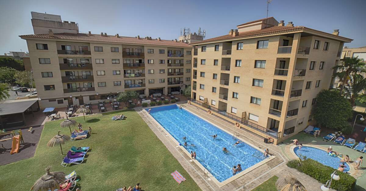 Zwembad van Olimar II Hotel Cambrils, Spanje foto 1