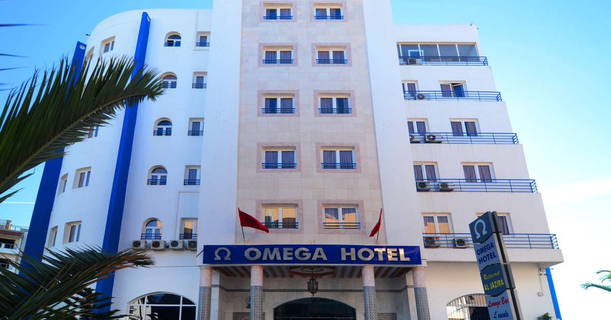 Ligging&omgeving van het Omega Hotel Agadir, Marokko foto 1