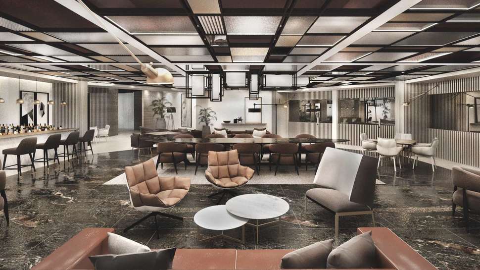 Restaurant in het Paloma Perissia Hotel in Side, Turkije foto 1