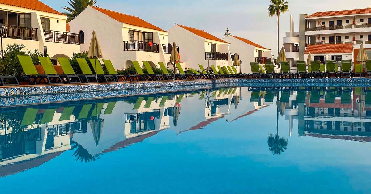 Zwembad van Parquemar Appartement & Bungalow Complex Hotel in Playa del Inglés, Spanje foto 2