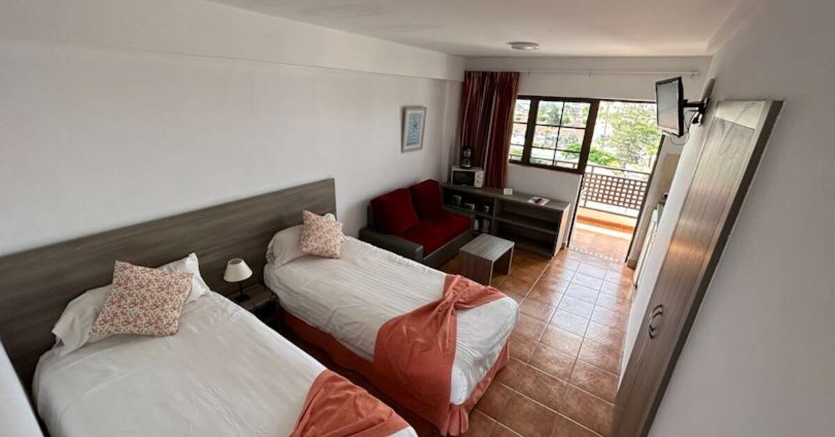 Hotelkamer in Parquemar Appartement & Bungalow Complex Hotel in Playa del Inglés, Spanje foto 3