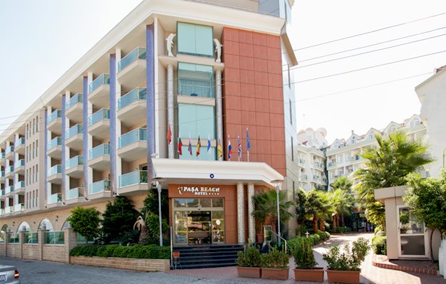 Ligging & omgeving van het Pasa Beach Hotel in Marmaris, Turkije foto 5