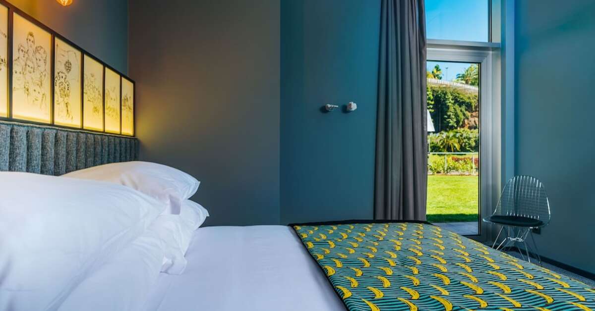 Hotelkamer in Pestana CR7 Hotel Funchal, Portugal foto 3