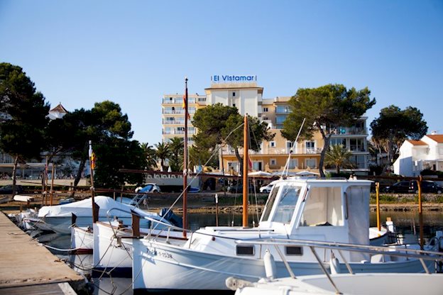Zwembadzijdebij Smy Vistamar Portocolom Hotel Porto Colom, Spanje foto 2