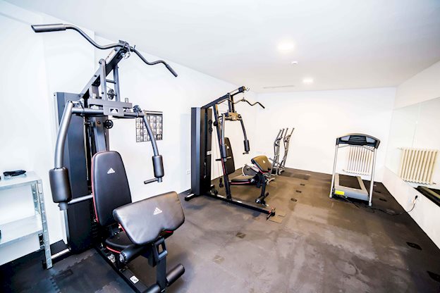 Gym in het Portofino en Sorrento Hotel in Santa Ponsa, Spanje foto 2