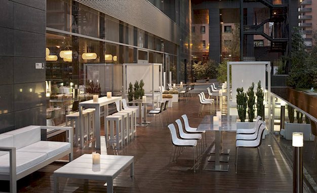 Restaurant in het Primus Valencia Resort in Valencia, Spanje foto 5