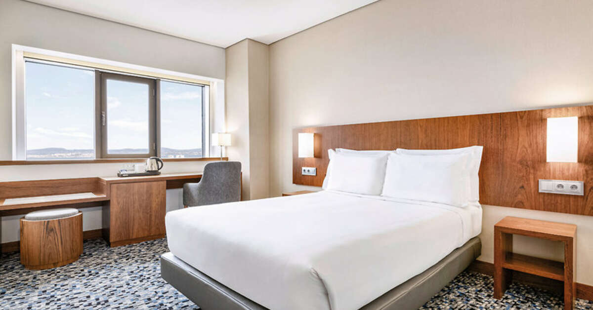 Hotelkamer in Ramada by Wyndham Lisbon Hotel Lissabon, Portugal foto 1