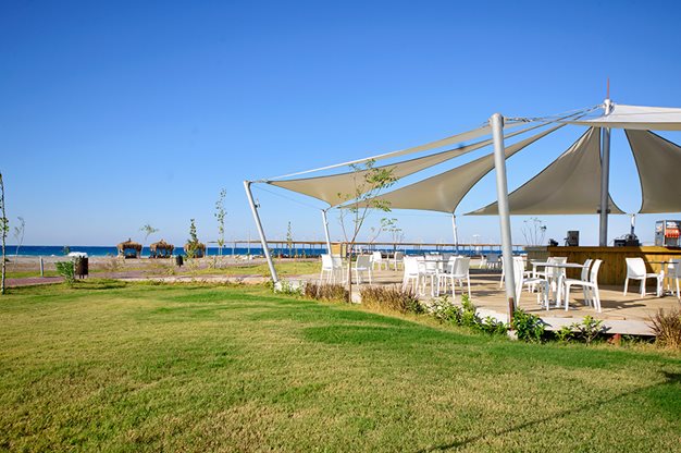 Lobby van het Raymar Resort Resort in Alanya, Turkije foto 3