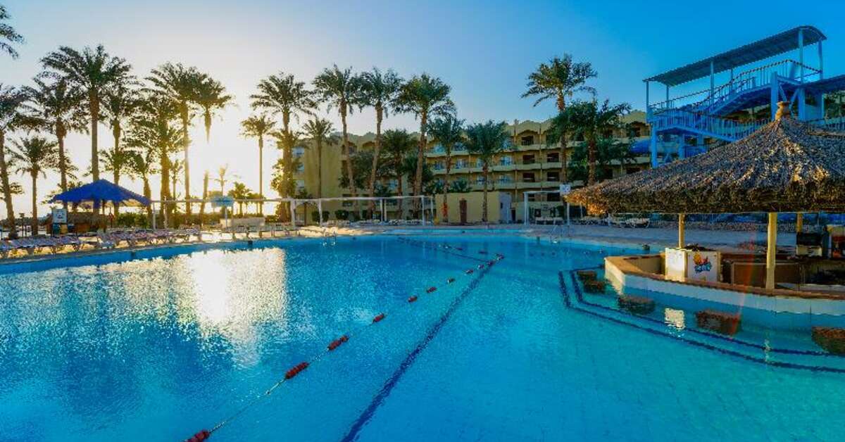 Zwembad van Regina Resort Hurghada, Egypte foto 1