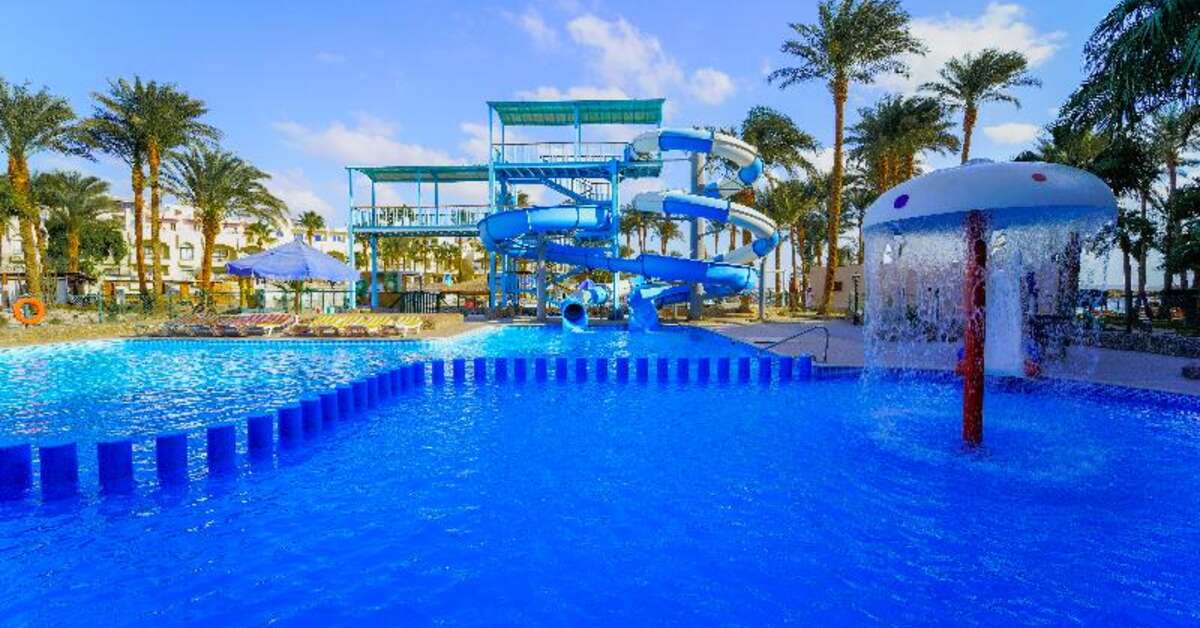 Zwembad van Regina Resort Hurghada, Egypte foto 2