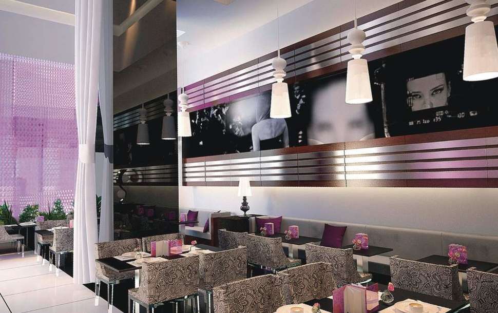 Restaurant in het Riu Plaza New York Times Square Hotel Verenigde Staten, New York City foto 2