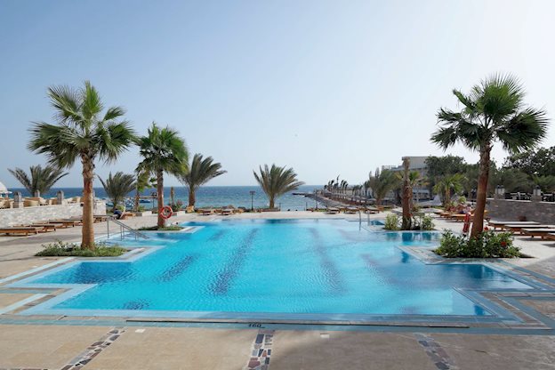 Zwembad van Royal Star Beach Resort Hurghada, Egypte foto 1