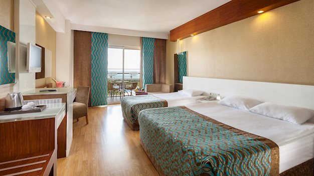 Hotelkamer in Seaden Sea World Resort Kizilagac, Turkije foto 3