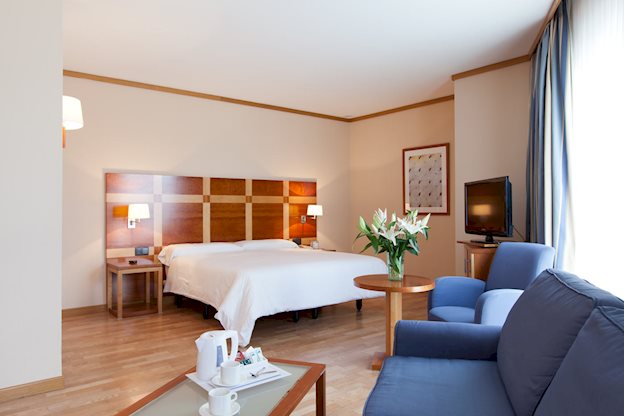 Hotelkamer in Senator Parque Central Hotel in Valencia, Spanje foto 1