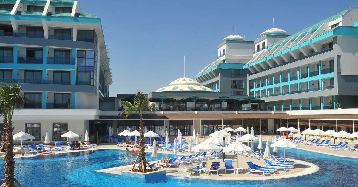 Zwembad van Steigenberger Pure Lifestyle Hotel in Hurghada, Egypte foto 1