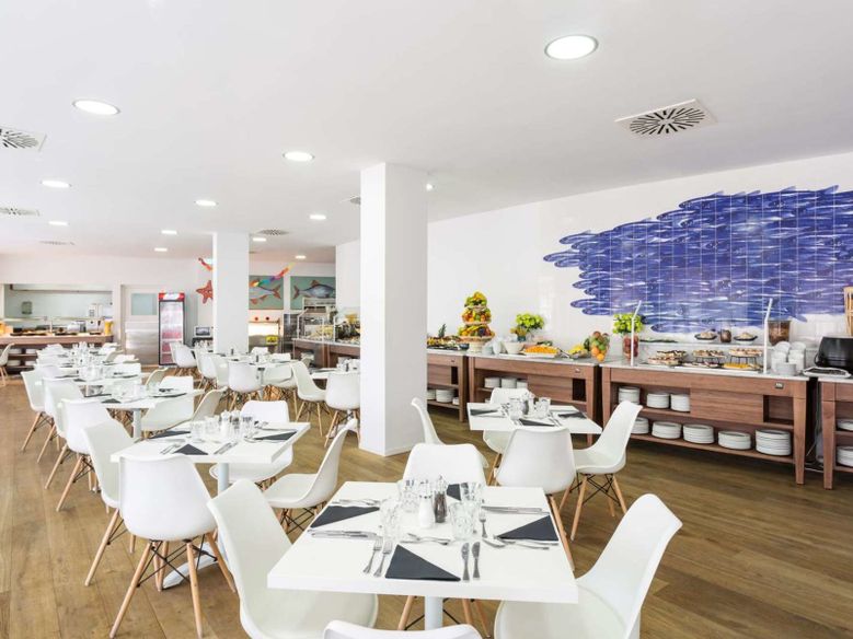 Restaurant in het Ama Islantilla Hotel in Islantilla, Spanje foto 3