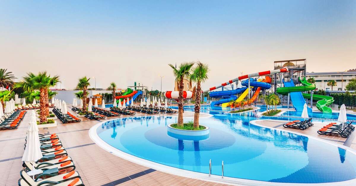 Zwembad van Sherwood Exclusive Lara Hotel Lara Beach, Turkije foto 2