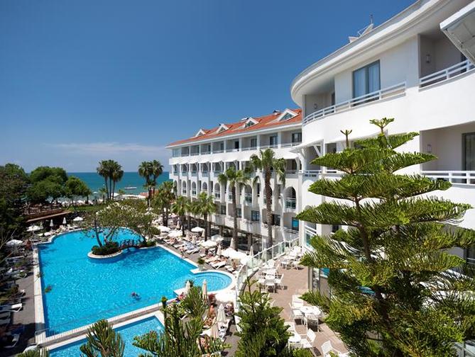 Zwembad van Hotel Side Star Beach in Side, Turkije photo 1