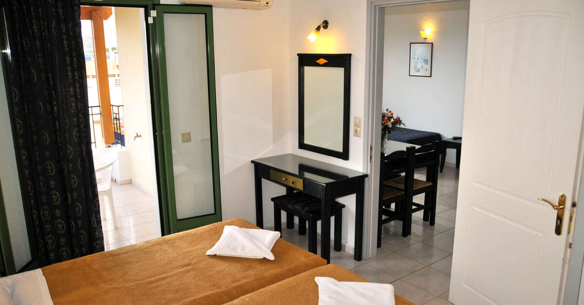 Hotelkamer in Silvia Apart Hotel Koutouloufari, Griekenland foto 2