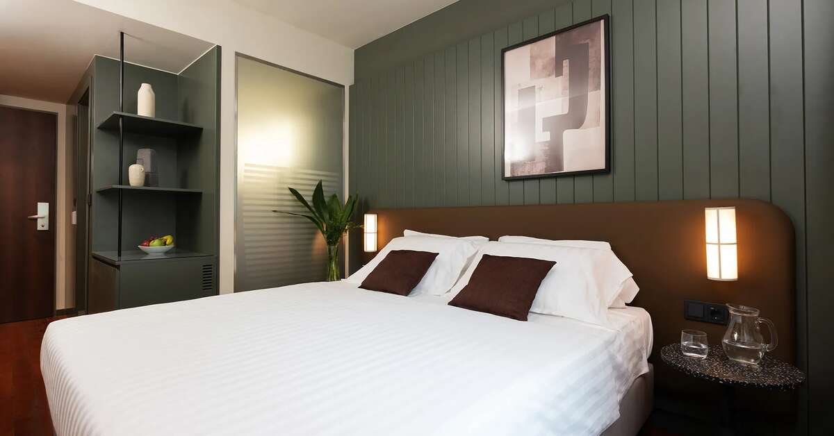 Hotelkamer in Soho Boutique Hotel Boedapest, Hongarije foto 2