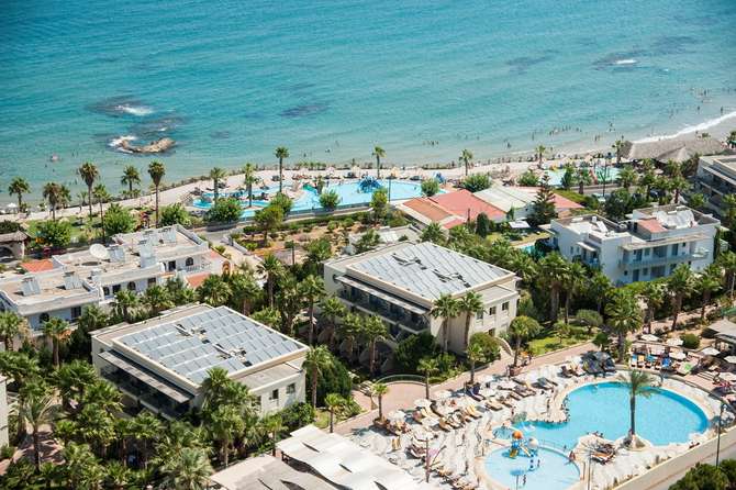 Ligging & omgeving van het  Star Beach Village Resort in Chersonissos, Griekenland foto 1