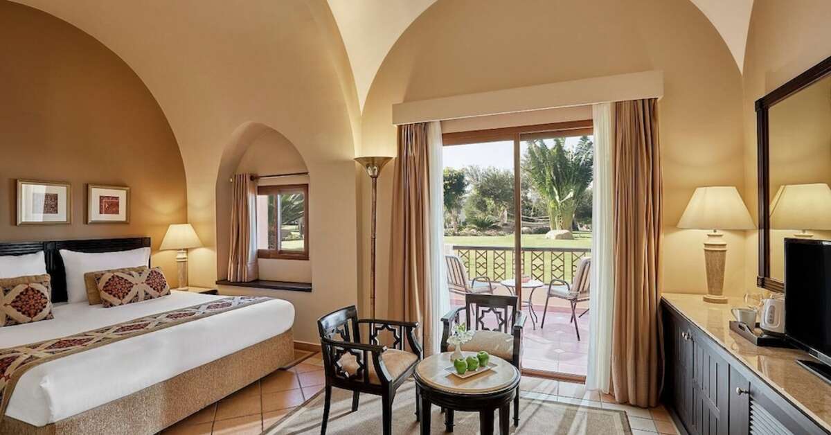 Hotelkamer in Steigenberger Coraya Beach Hotel in Port Ghalib, Egypte foto 3