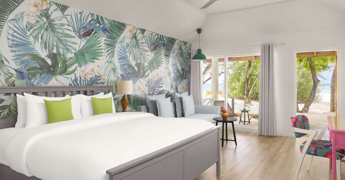 Hotelkamer in Sun Island Resort & Spa Hotel Nalaguraidhoo, Malediven foto 3