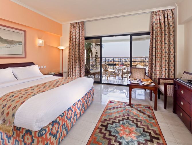 Hotelkamer in Sunrise Holidays Resort in Hurghada, Egypte foto 3