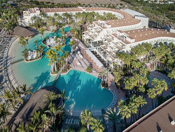 Buitenkant van Tabaiba Princess Resort in Maspalomas, Spanje foto 3