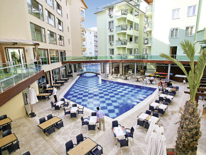 Restaurant in het TAC Premier & Spa Hotel in Alanya, Turkije foto 1