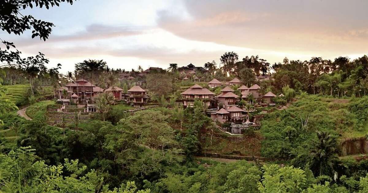 Buitenkant van The Payogan Villa Resort Ubud, Indonesië foto 2