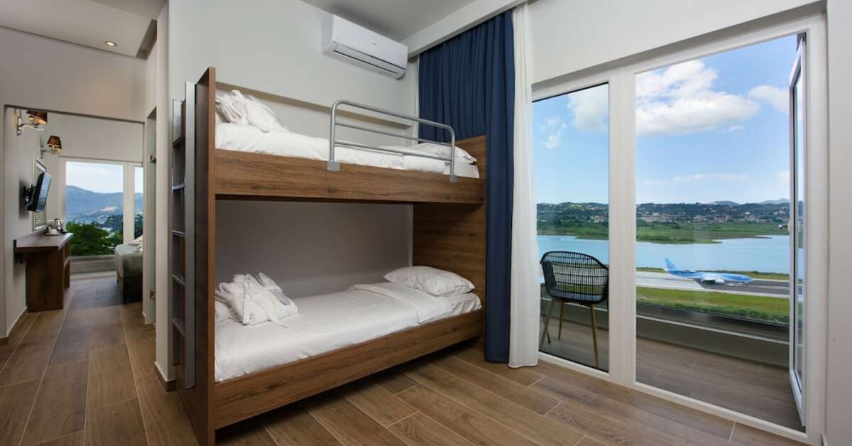 Hotelkamer in The Royal Grand Hotel Kanoni, Griekenland foto 4