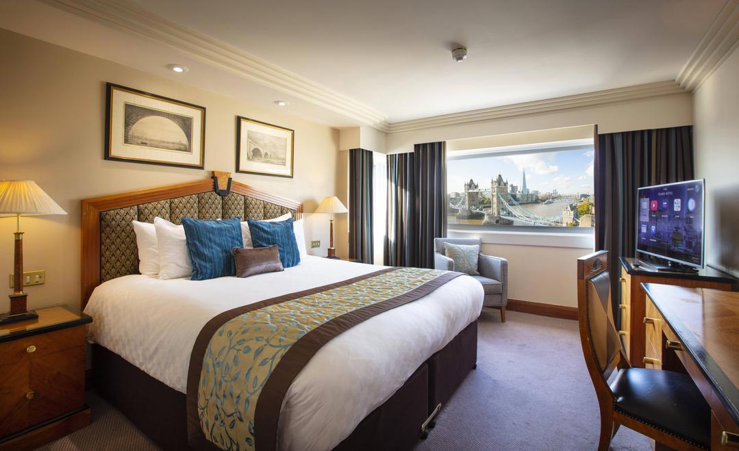 Hotelkamer in The Tower Hotel in Londen, Groot-Brittannie foto 3