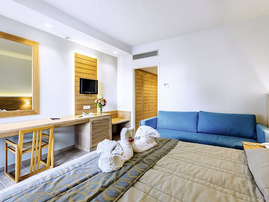 Hotelkamer in Beach Resort in Tigaki, Griekenland foto 2