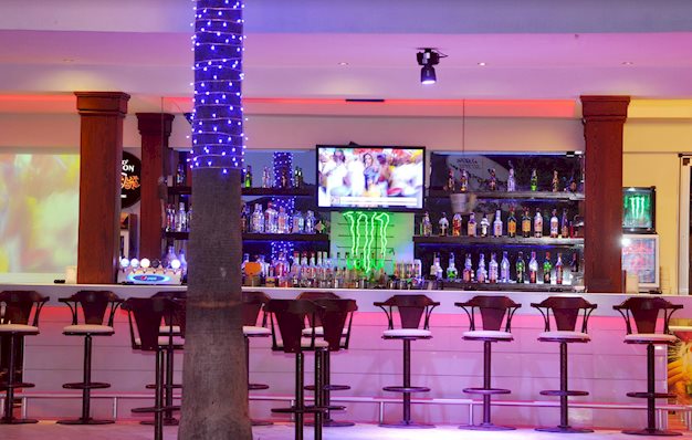 Restaurant in het Tropicana Beach Hotel in Gümbet, Turkije foto 3