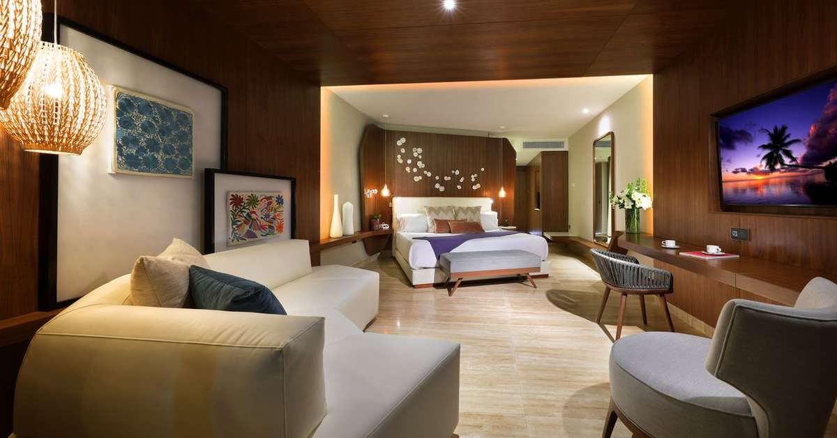 Hotelkamer in TRS Coral Hotel Isla Mujeres, Mexico foto 2