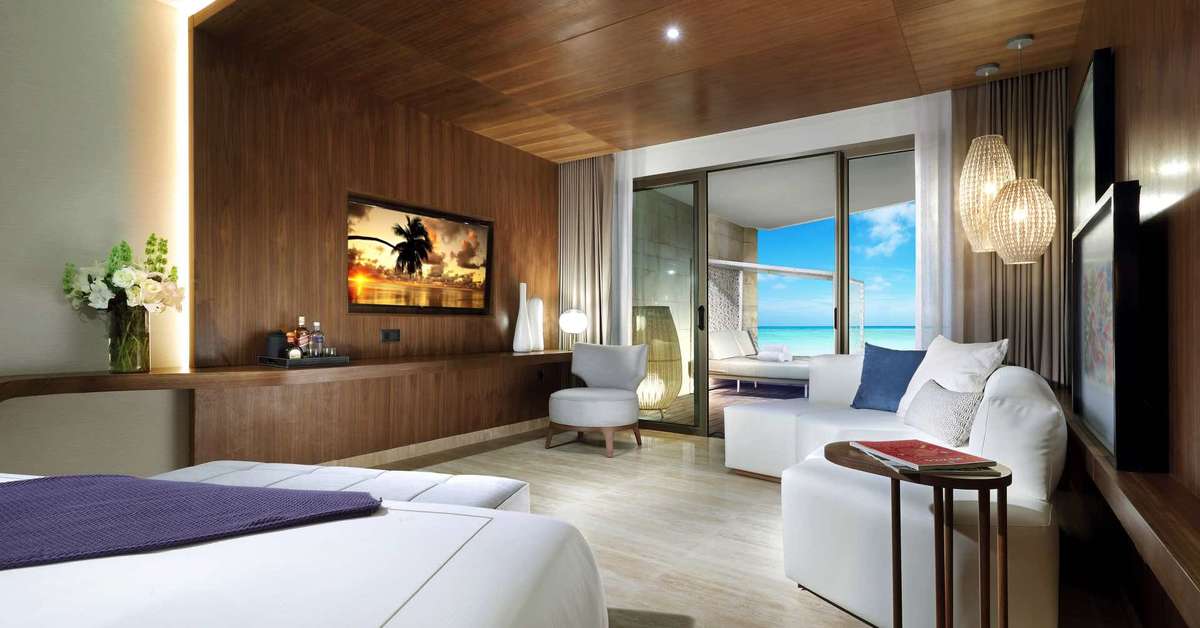 Hotelkamer in TRS Coral Hotel Isla Mujeres, Mexico foto 3