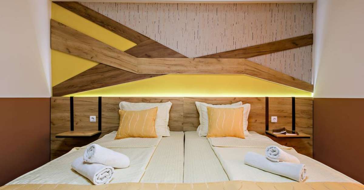 Hotelkamer in Villa Caposki Hotel Ohrid, Macedonië foto 3