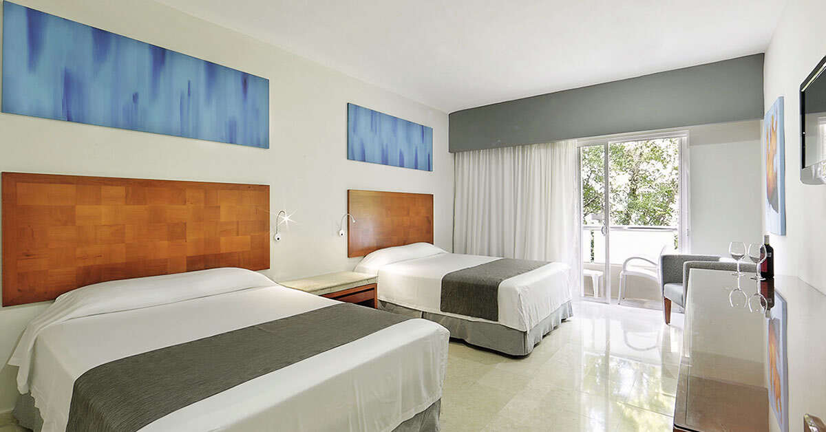 Hotelkamer in Viva Wyndham Maya Hotel in Playa del Carmen, Mexico foto 3