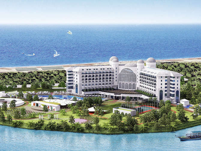 Ligging&omgeving van het Water Side Resort & Spa Side, Turkije foto 1
