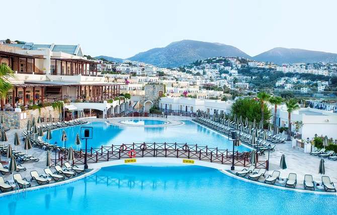Zwembad van Hotel Selectum Colours Bodrum in Gumbet, Turkije foto 1